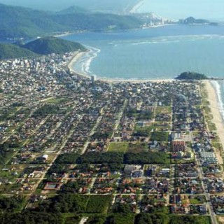 Vista da Cidade e da Baia de Guaratuba